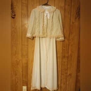 Vintage Odette Barsa 2-piece Lingerie Set